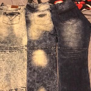 Big Men’s biker jeans. Size 48 x 34